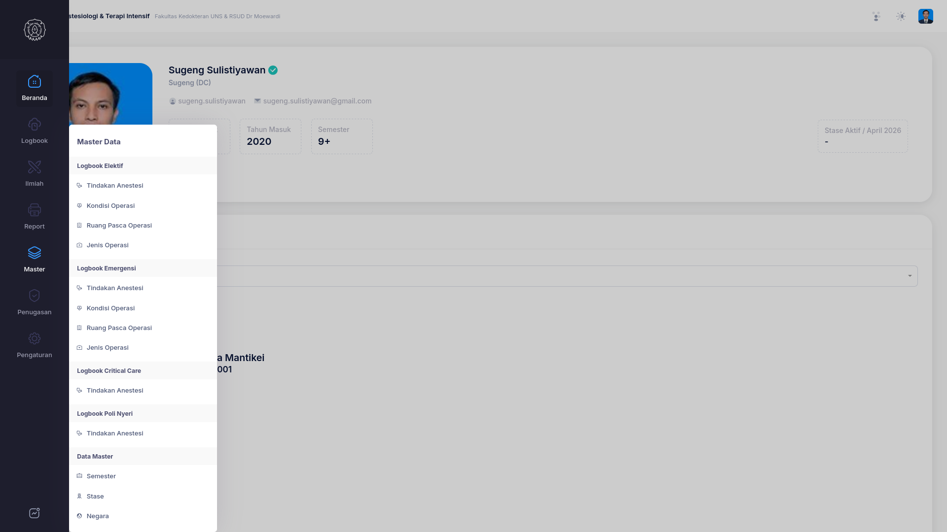Elogbook Anestesi screenshot