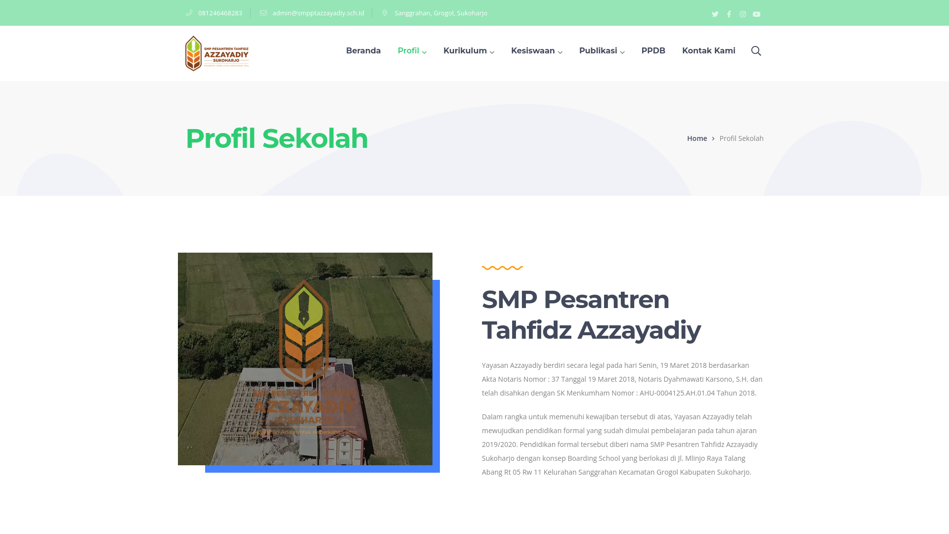 SMP Az Zayadiy screenshot