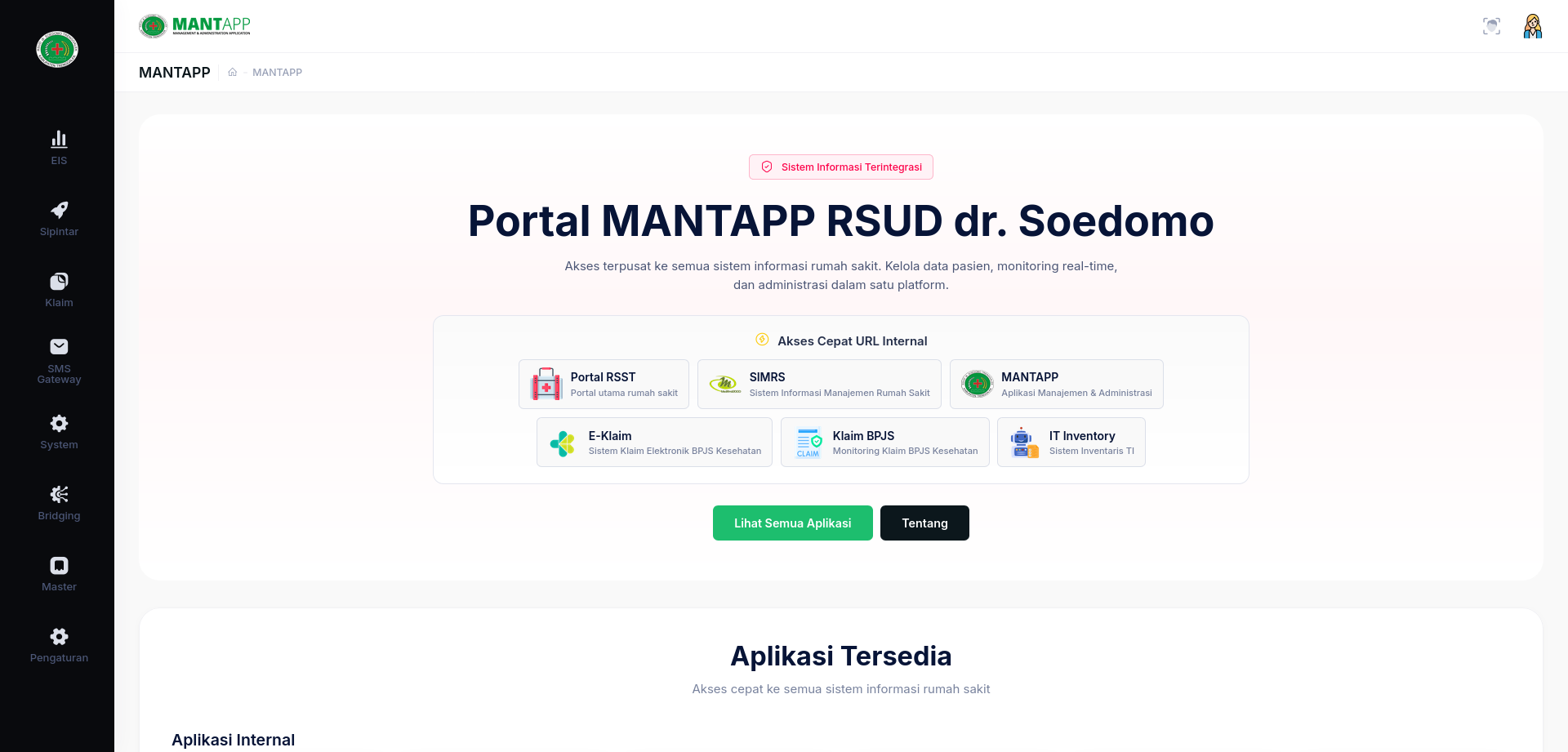 MANTAPP screenshot