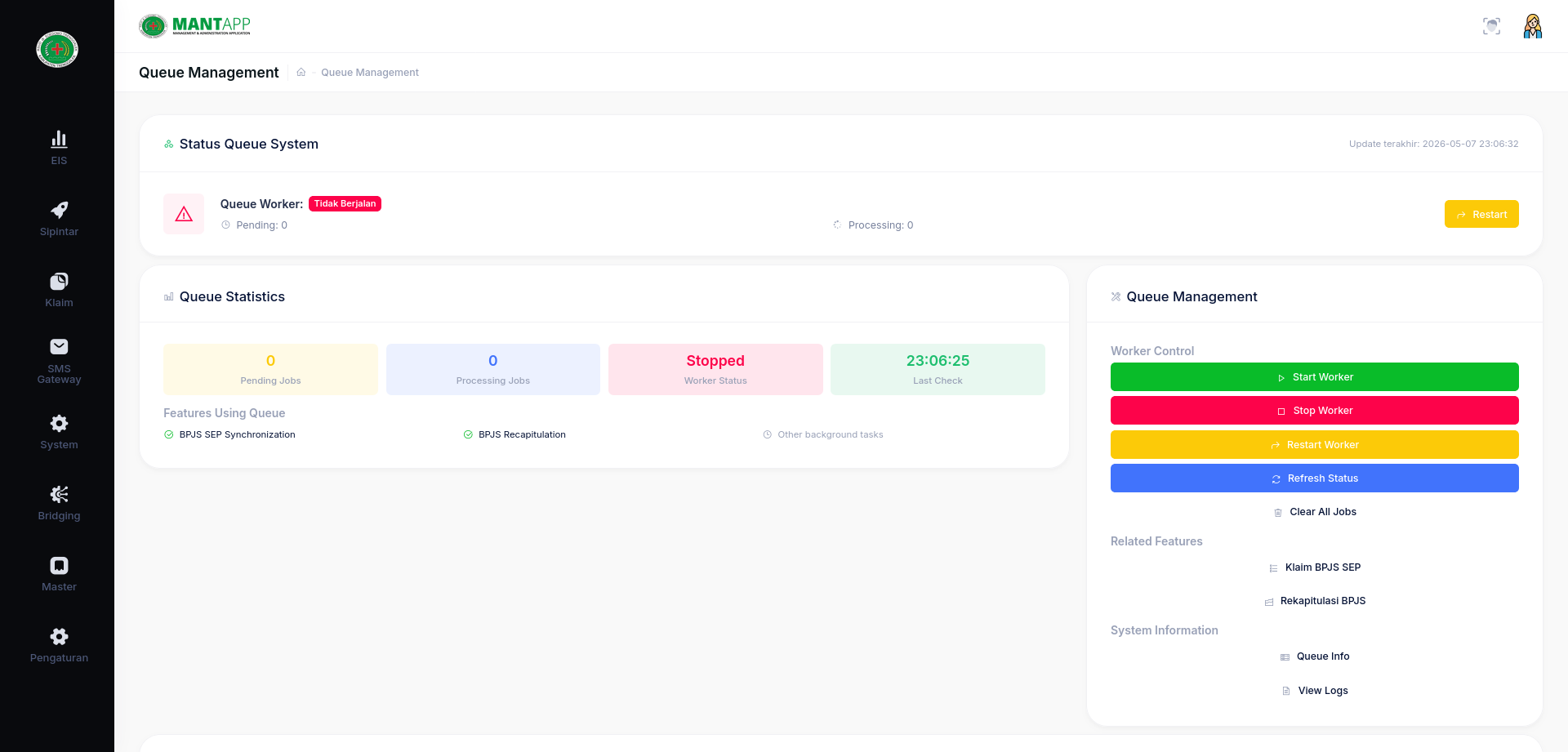 MANTAPP screenshot
